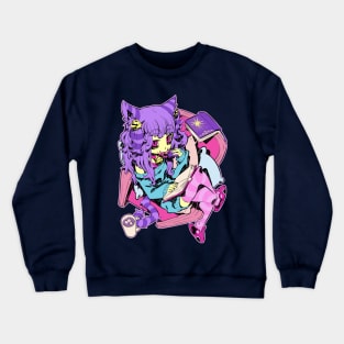 Cat girl Crewneck Sweatshirt